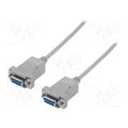 AK-610100-018-E Cable; D-Sub 9pin socket,both sides; 1.8m; grey pwoV2d-yiyHMojBaQW7Eb7dLe4bhIEQMAVcqaIgM1dc