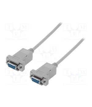 AK-610100-018-E Cable; D-Sub 9pin socket,both sides; 1.8m; grey pwoV2d-yiyHMojBaQW7Eb7dLe4bhIEQMAVcqaIgM1dc