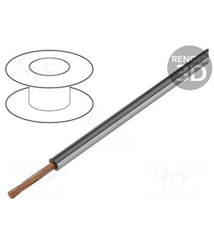 FLRY-B0.75-BK/WH Wire; FLRY-B; 1x0.75mm2; stranded; Cu; PVC; black-white; 60V; 100m JGdbZPr5TpDufCUyEROjQnAEiFraWC9s9xgWzC183gU