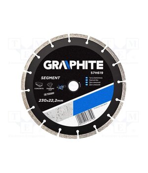 57H619 Cutting diamond wheel; Ø: 230mm; Disc thick: 2.7mm; segmented dfgZ1HgsszmrJYzDs9d9b3VxhOC0qD5gs36Ea1gVDnY