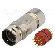 75009705 Connector: M23; plug; PIN: 12; male; soldering; for cable; straight VyvzIpHO95Cnx8kJqsSBsPWhAtPm2j4wSFTJUM9p1dg