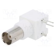 031-5431 Connector: BNC; socket; female; angled 90°; 50Ω; THT; polypropylene RIek4WA9Yywy_hKK-g3M4jkPvwVGVR1JU3acZJAQV-I