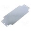 M A 145 Mounting plate; galvanised steel; EUROMAS f96Ut2TR2zTyhM3dHnZs5DF5TGw2k2sjrX6QMqQ6G4o