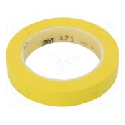 471-19-33/YE Tape: marking; yellow; L: 33m; W: 19mm; Thk: 0.13mm; 2.5N/cm; 130% dux_P4mkqIUYkybhw2NJnENKE2OlghslROkJRInJYAE