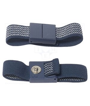 9-342-1 Wristband; ESD; 220mm; blue (dark); 1kΩ÷1GΩ; press stud male 4mm KCfXo3IxxRbGk3Lnt1SLRzGoOZqY6tOF-0wlgkmGzjM