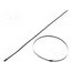 BCZ44-360 Cable tie; L: 360mm; W: 4.6mm; stainless steel AISI 304; 445N; wave aejrKeV9ZkRP6ZrG9TYB042XxVHkkLliPWn5zNsUYxE