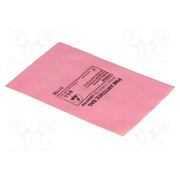 001-0023 Protection bag; ESD; L: 355mm; W: 305mm; Thk: 75um; 100pcs; pink MyH1Lm5Rd75A3Y-ovdJNkFcTN27lLvZ6_HzP3UlCShs
