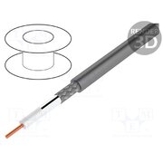 7805R 0081000 Wire: coaxial; RG174; 1x25AWG; wire; Cu; PVC; grey; 305m; 1000ft IZJQ5tz7JxCTv7uBON8qn_PpIE-bn_BgMNfQ4fzQxtQ