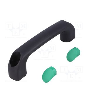 4.444.002-04 Holder; polyamide; black; H: 40mm; L: 145mm; W: 22.5mm; 530N; handle qCUijBqLE-pIbixdfvqn0tSHG_tll0gj0aH-CCi7RRk