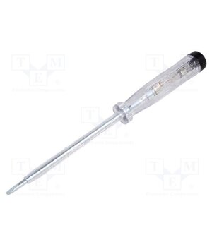 012530001 Screwdriver: voltage tester; 150÷250VAC 7N9CT4TF1kI1ifGJ9AO7rjRVPG8n1HHAG_LyqonY0Ro