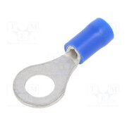 BM90231 Tip: ring; M6; Ø: 6.4mm; 1.5÷2.5mm2; crimped; for cable; insulated pMig_wPOhHnK5bxq2y2L1VcHfEI7iVMBhKgzBOXZrmU