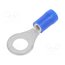 BM90231 Tip: ring; M6; Ø: 6.4mm; 1.5÷2.5mm2; crimped; for cable; insulated pMig_wPOhHnK5bxq2y2L1VcHfEI7iVMBhKgzBOXZrmU