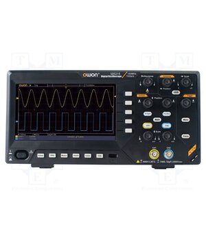 SDS215 Oscilloscope: digital; Ch: 2; 150MHz; 1Gsps; 20Mpts; LCD 7"; SDS NadFqAcYZcQmjnouvDqFOvNb8UH2NNbkm7TMMe2Z-Yc