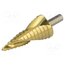 T3013 Drill bit; Ø: 6÷32mm; high speed steel; thin tinware; Steps: 14 SYZuMWB6wkNuBUQpcHW6hiVlNpS9-0EFsUwbwzWP7LM