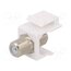 NK0018 Coupler; socket; female x2; for panel mounting,snap fastener 8ZVi0MMe7WRcWD03LUTOxddcuMuRVa2n2ruSOjHeh6Y