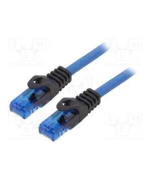 CPP001 Patch cord; RJ45 plug,both sides; U/UTP; 6a; wire; Cu; 1m; blue sLrEbwZyJpzBKbS9JMn46Hxb2wAoL_3FODs-J2ajjvs