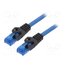 CPP001 Patch cord; RJ45 plug,both sides; U/UTP; 6a; wire; Cu; 1m; blue sLrEbwZyJpzBKbS9JMn46Hxb2wAoL_3FODs-J2ajjvs