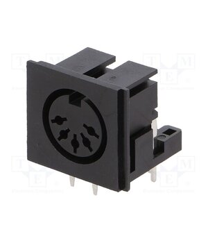 0105 05 Connector: DIN; socket; female; PIN: 5; 180°; angled 90°; on PCBs jUUUneQrYX6rXRR0bfLkYWjzKmUM2jtiTv4EX4HaAoU