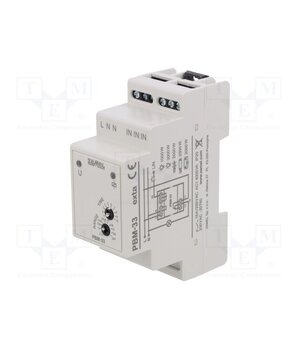 PBM-33 Relay: installation; bistable,impulse; NO/NC; Ucoil: 230VAC; PBM 6vqfe-hRDHdenlFAmpVlbynFhzKN0pN30YgEugiot0Q