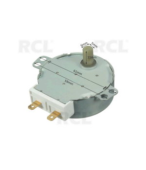 Pagriežamais sinhronais motors TYJ50-8A7, 4W 4RPM CW/CCW, ø47x17mm

 SVU23001+1.jpg