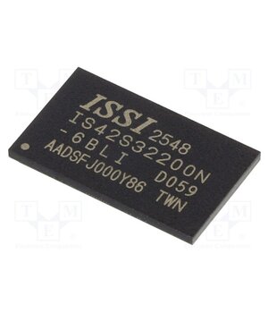 IS42S32200N-6BLI IC: DRAM memory; 64MbDRAM; 2Mx32bit; 166MHz; TFBGA90; -40÷85°C EsGiuBZcutBM7XExlDGRcuM1E1BIpiWHx6B3ZRmE_rU