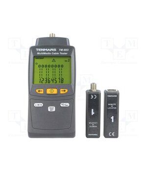 TM-903 Tester: LAN wiring; Measured cable l: max.255m; Resol: 0,1m GGiylECkkU-EBYiVgfS9tsJVa8Sr7SHAi9ZRgHvyPXY