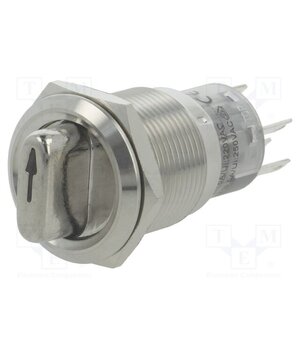 LAS1-AGQ-11X/21/R/24V/S Switch: rotary; Pos: 2; SPDT; 0.5A/220VAC; 1A/24VDC; 50mΩ; Ø19mm nXYLmb4U_b9FdwRZ5rNJPWFKoaHYfases7NAuTihdlM
