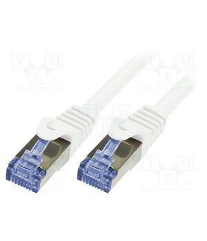 CQ3011S Patch cord; RJ45 plug,both sides; S/FTP; 6a; stranded; Cu; 0.25m TTgwgHbCWyUQGDGIW81fCoUIVxMdSEC3S2sFJoocsyc