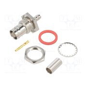 112202 Connector: BNC; socket; female; straight; 50Ω; crimped; PTFE; brass JTeIDHH5R7c5aEmEqaFxxYZCmklrDj_q6tOZm-xXS0M