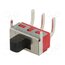 5MS1S102AM6QE Switch: slide; Pos: 2; SPDT; 2A/250VAC; 5A/28VDC; ON-ON; THT; 1000MΩ XmVrnOWR93PLQgHE6LTyFy3uB2fo4SVAeM5X7raFUqY