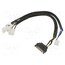 AK-CBFA06-30 Wire: for fan supplying; Plug: straight; 0.3m; splitter 3x L24BP0qhKPNujh7VUDnUsxgxmk4N3AsgQMq0h88lmBE