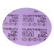 775L P240 150MM CUBITRON II Sanding plate; 150mm; Granularity: 240; with holes; Mounting: bur vgTJnPLjSCnvKg7bzgOpXOVCpSpv1eKomT96lymFMoY