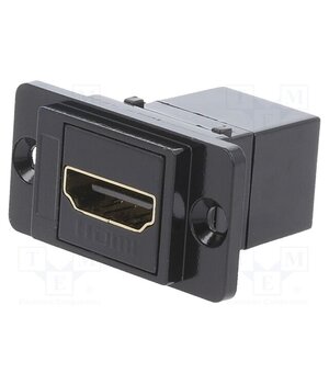 CP30700GMB Coupler; HDMI socket,both sides; DUALSLIM; gold-plated; 29mm Meap9gT1XLx8YE24mYOdbrvCfAv4br0GFiCISMGaFFk