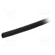 GRP1301/4 BLACK 200 FT Braid; ØBraid : 6.35mm; polyester; black; UL94V-0; incised OQcoTKeXM_z-odyZ3lXFJJF_sUfW4e_BZteb-LOHTdw