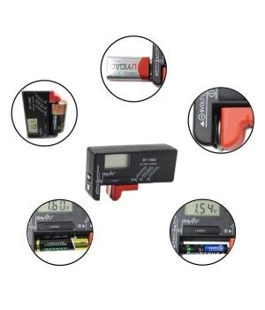 Baterijas sprieguma testeris AA / AAA / C / D / 9V / 1,5V

 ATS001+1.jpg