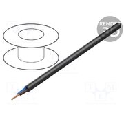 1600199 Wire; H07RN-F; 2x1.5mm2; round; stranded; Cu; rubber; black; Class: 5 7XpXHE0kfi-gQvj1KPanPJrwCKU48RLT0CH_lFJELQY