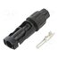 MAP1006B40 Connector: solar; plug; male; 1.5kV; IP68; straight; for cable OameRRlv4MZIEFEhNKimrhVrWj_vkFMM-MFI3IWW1JA