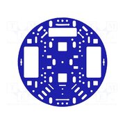ROBOT CHASSIS RRC04A SOLID BLUE Chassis; blue; Ø127x3mm; acrylic KTPYT-cUwL_E6r4YU0lrcSk1px21o1I0b-3Z9uekDxg