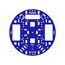 ROBOT CHASSIS RRC04A SOLID BLUE Chassis; blue; Ø127x3mm; acrylic KTPYT-cUwL_E6r4YU0lrcSk1px21o1I0b-3Z9uekDxg