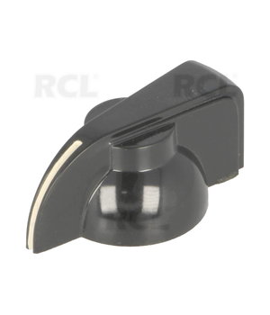 Poga ar rādītāju ø19x12mm, (bakelīts - fenola sveķi), melna

 IRAP868.jpg