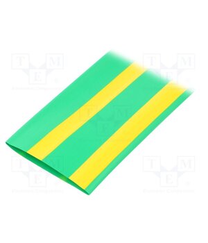 333-34007 Heat shrink sleeve; thin walled; 3: 1; 40mm; L: 30m; yellow-green DUBN6JbthyoHyw6MVzjmDeelOlQYZaHPmAk_1Rab-ic