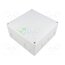 81681001 -AS Enclosure: junction box; X: 180mm; Y: 180mm; Z: 91mm; polystyrene mzpFc1O5LRUr0oN_cb9Z8AUe2Zcew54hAE195IVho9U