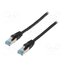 CQ6055S Patch cord; RJ45 plug,both sides; S/FTP; 6a; stranded; Cu; 2m; PUR KGB26WWwWXstDLM3cYawQg4sCM1IfdCAsvBTn_uotEc