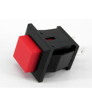 PUSH BUTTON SWITCH OFF-(ON), 1A 250VAC, kvadrātveida, sarkans

 CPR143.jpg