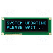 NHD-0216SZW-BB5 Display: OLED; alphanumeric; 16x2; Dim: 122x44x10mm; blue; PIN: 16 ayv0gSUQSn1E376_efhOYS3Z7HwdHFA5BhOCyCJ1OQ4