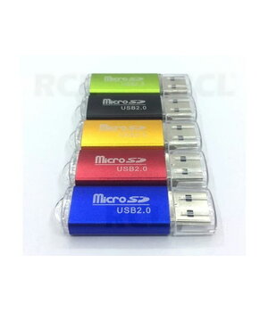 Kartes lasītājs – USB 2.0 adapteris <-> MicroSD T-Flash TF

 AKORT03.jpg