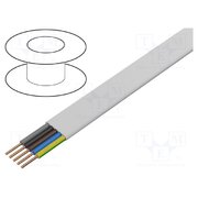 YDYP-5X1.5 Wire; YDY; 5G1.5mm2; flat; wire; Cu; PVC; white; 450V,750V; 100m qVTEb1TRBNyYw5aluSrJ26RmUUIXRiveVUIZfbnSV5w