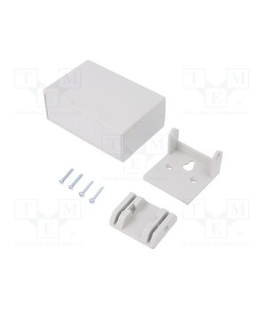 KM-32B/GY Enclosure: for devices with displays; X: 88mm; Y: 58mm; Z: 34mm; ABS b2B8fiLbeLK6q_1sI5M1psexCrWI-JuGOAU1vdjc_kI