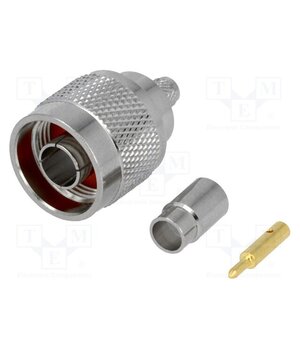 H3250 H155 CABLE Connector: N; plug; male; straight; crimped; gold-plated; H155 jpZ4HxS5n3a1d6wQeVvyt7YwiJbRqb56OHw16CMc4pM