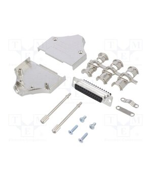 L17MHDM25+L77DB25SST Connector: D-Sub; PIN: 25; female; straight; screw terminal; 13mm U1agBqyC2DlVmECfV-0ocZiRfnCSCD1vMCxXToVGayM